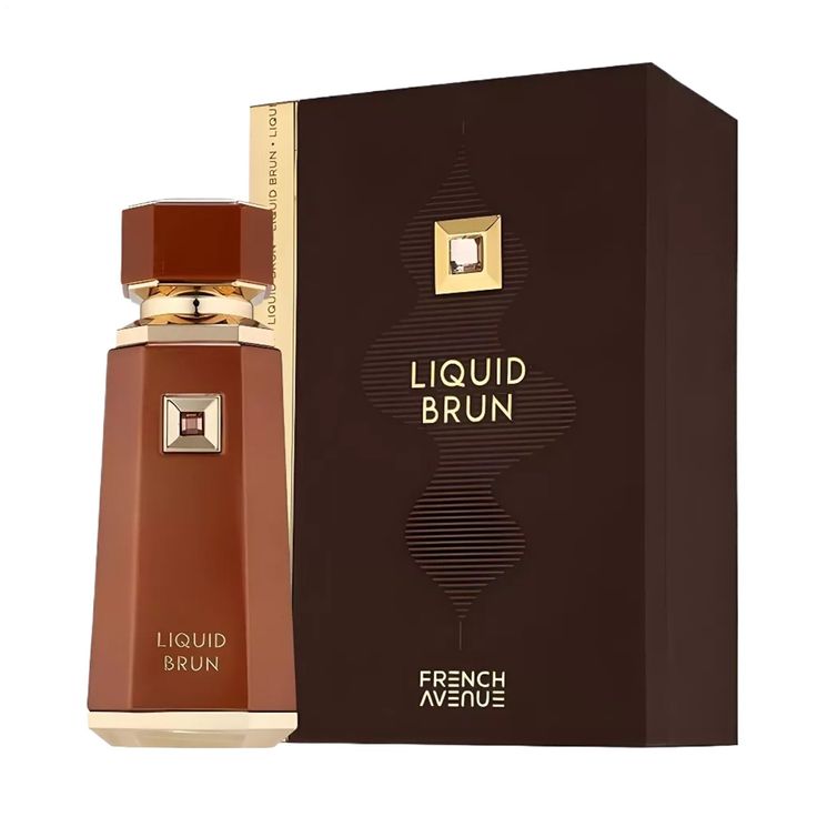 Perfume Árabe Liquid Brun French Avenue EDP 100ml Masculino Amadeirado Importado