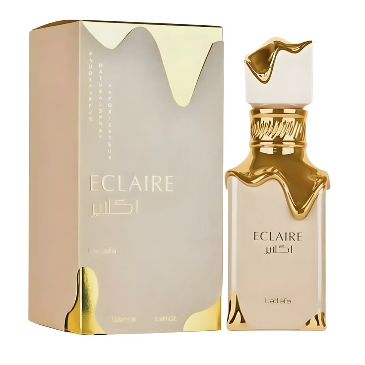 Perfume Árabe Eclaire Lattafa EDP 100ml Feminino Floral Frutado Gourmet Importado
