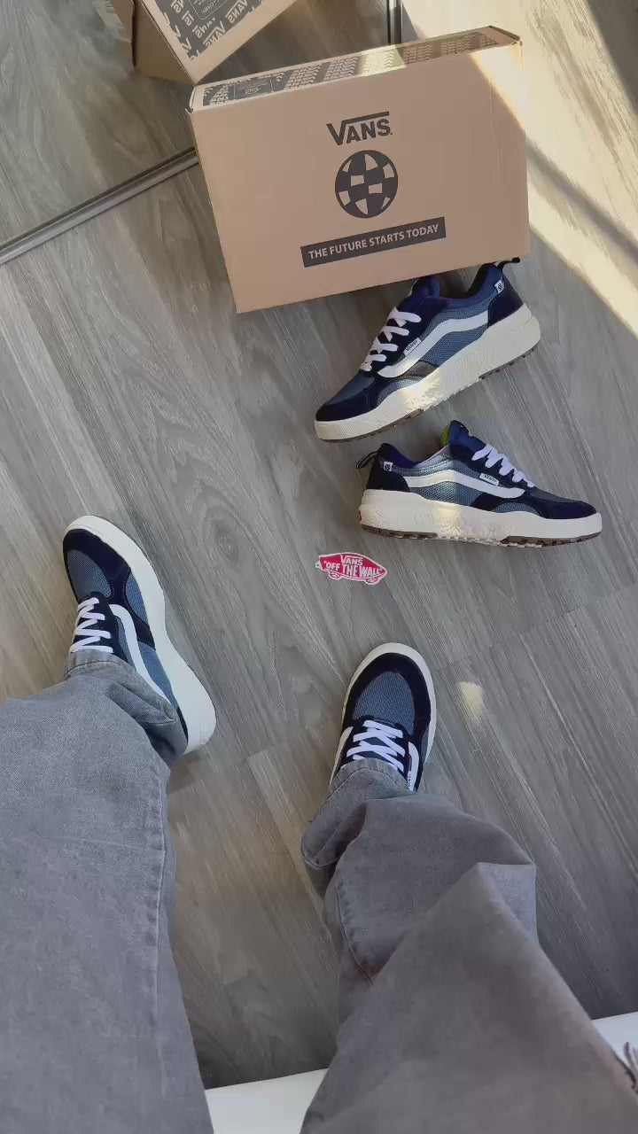 Tênis Vans Ultrarange VR3 Neo Azul Casual Leve e Confortável para Caminhadas e Uso Diário