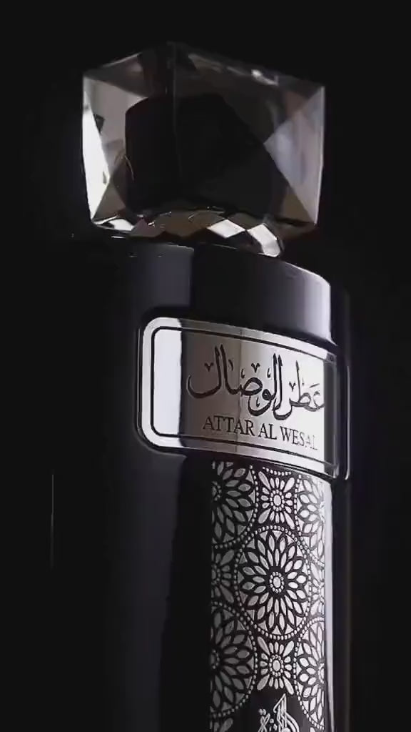 Perfume Árabe Attar Al Wesal Al Wataniah EDP 100ml Compartilhável Oriental Especiado