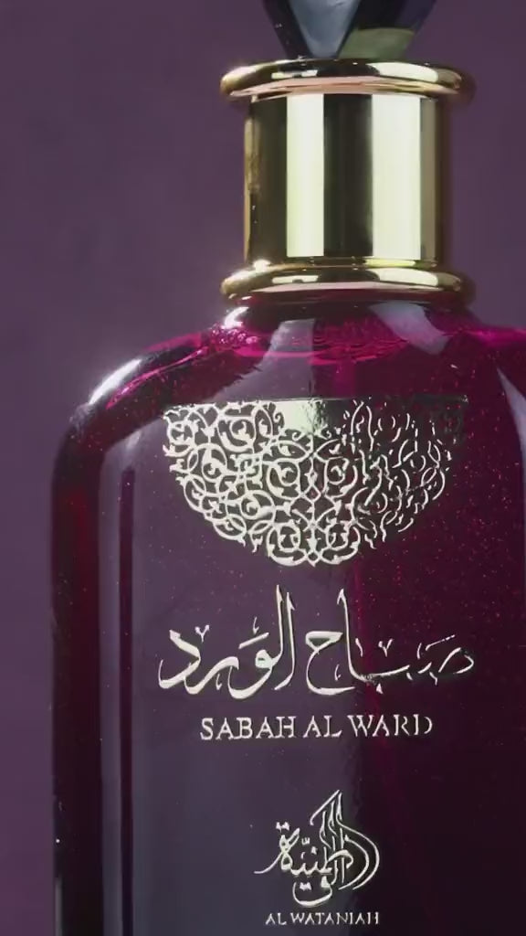 Perfume Árabe Sabah Al Ward Al Wataniah EDP 100ml Feminino Importado Alta Fixação