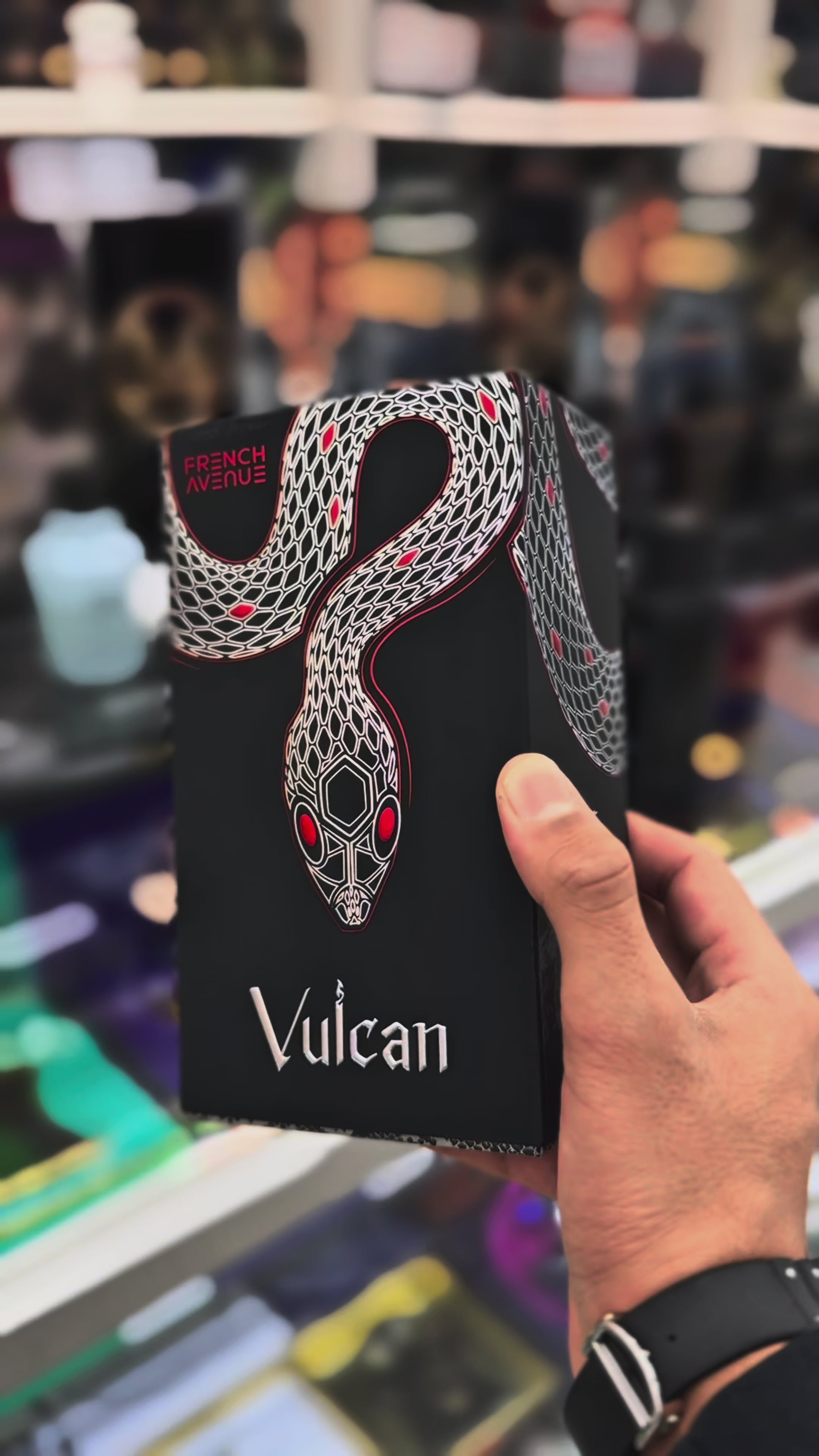 Perfume Vulcan Black Friday French Avenue EDP 100ml Masculino Couro Importado